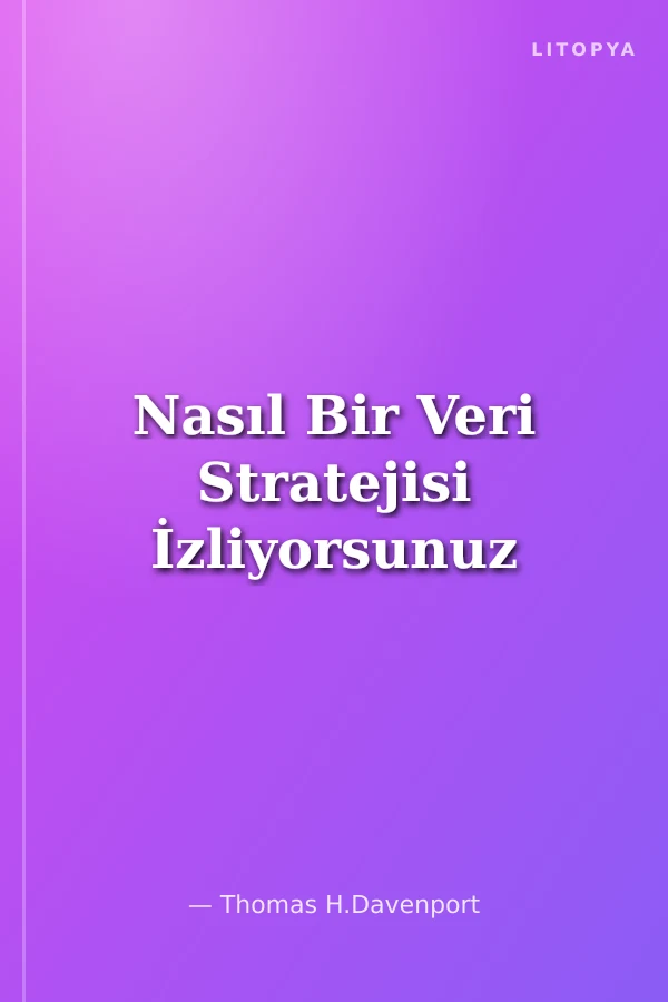 Nasıl Bir Veri Stratejisi İzliyorsunuz
