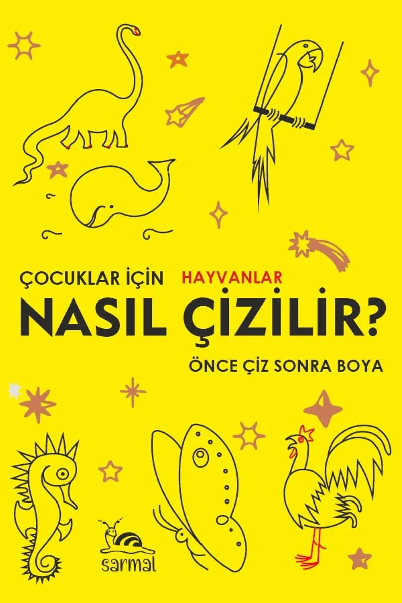 Nasıl Çizilir? Önce Çiz Sonra Boya