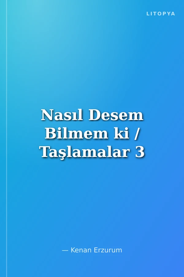 Nasıl Desem Bilmem ki / Taşlamalar 3