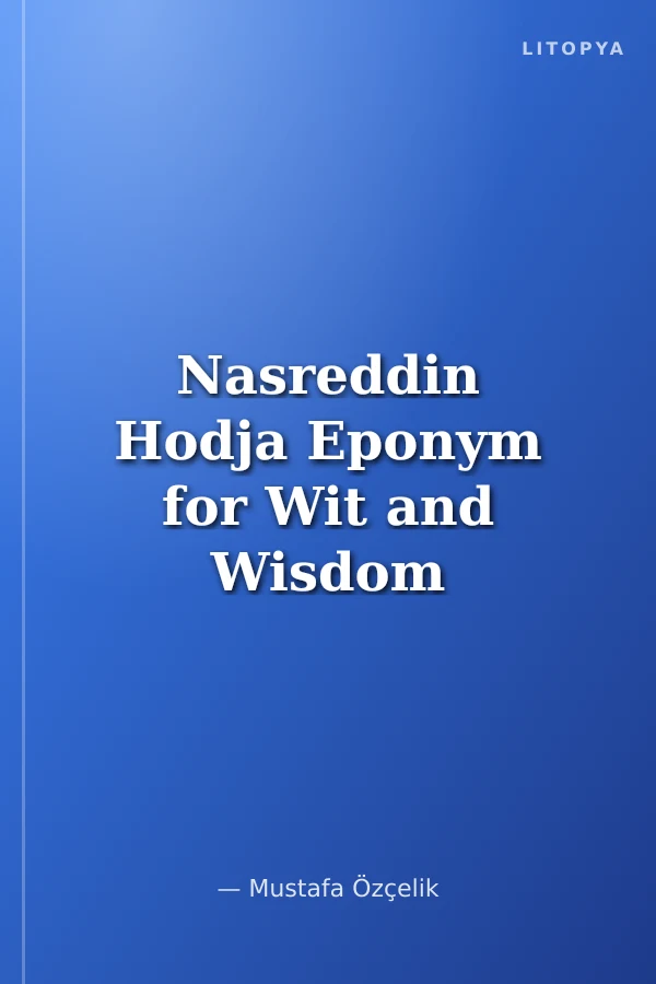 Nasreddin Hodja Eponym for Wit and Wisdom