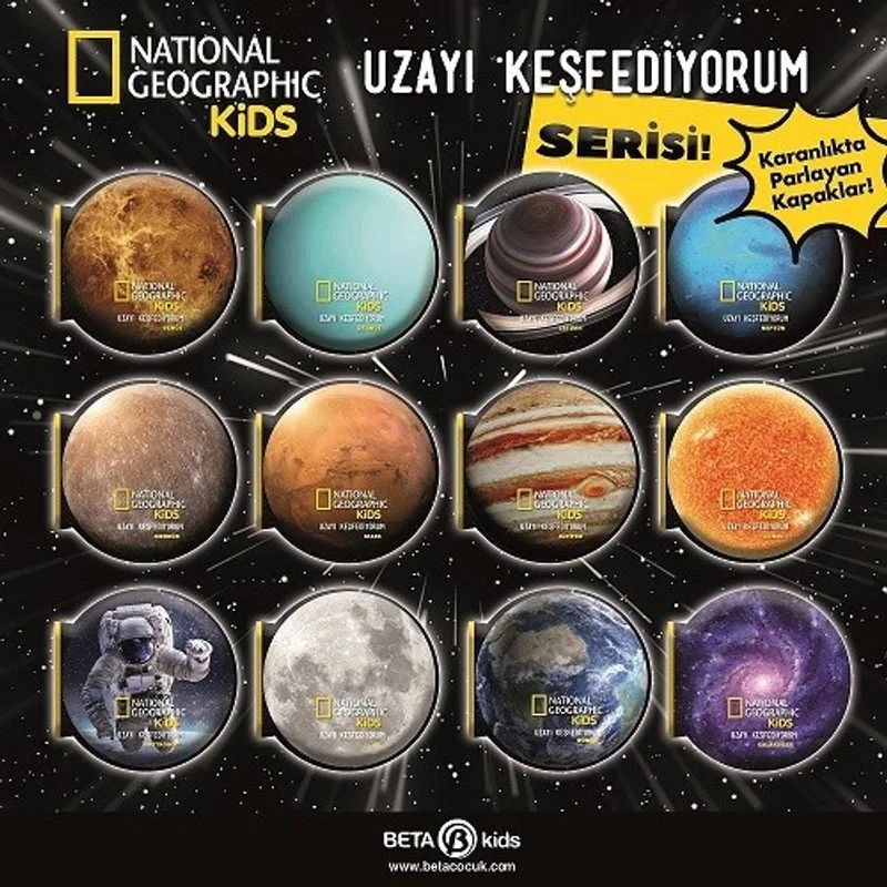 National Geographic Kids-Uzayı Keşfediyorum 12 Kitap Set