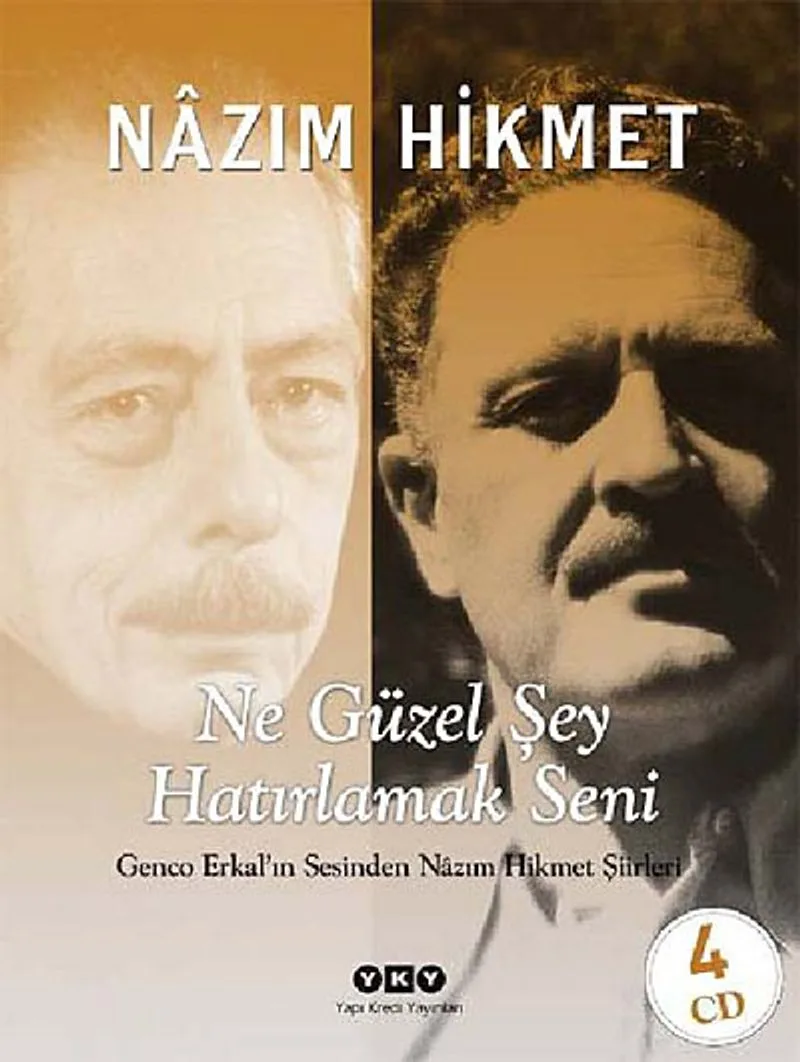 Ne Güzel Şey Hatırlamak Seni (Kitap+4 Cd) Genco Erkal'ın Sesinden Nazım Hikmet Şiirleri