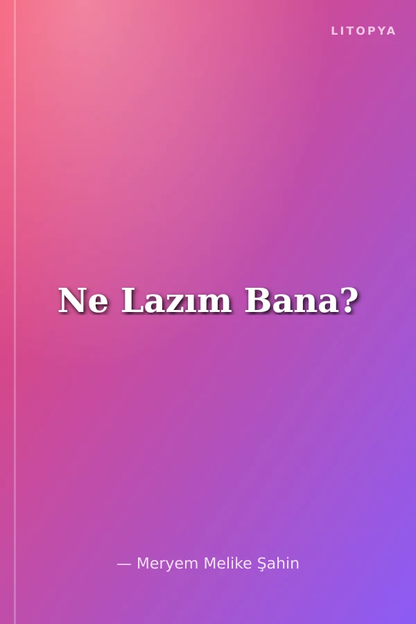 Ne Lazım Bana?
