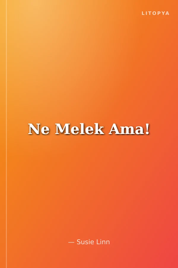Ne Melek Ama!