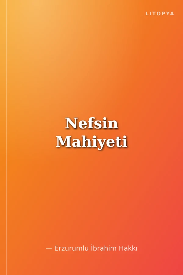 Nefsin Mahiyeti