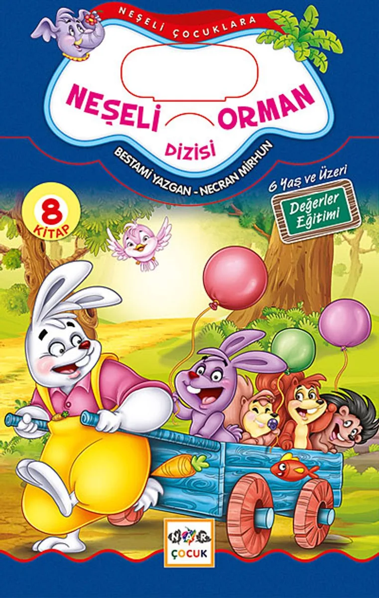 Neşeli Orman Hikayeleri Dizisi (8 Kitap - Küçük Boy)