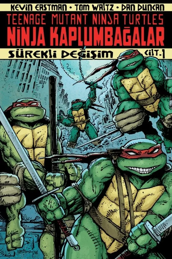 Ninja Kaplumbağalar Cilt 1