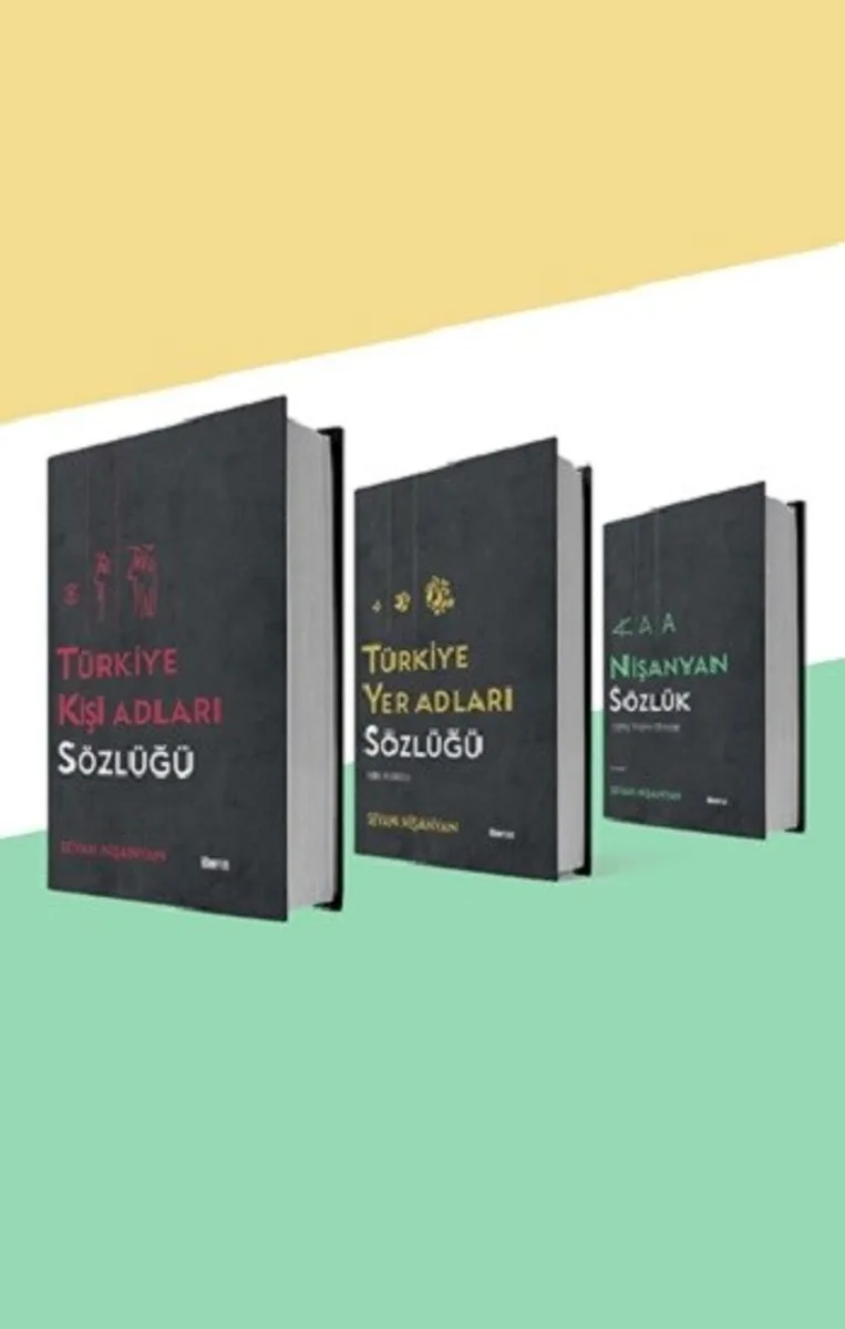 Nişanyan Sözlük Seti (3 Kitap) (Ciltli)