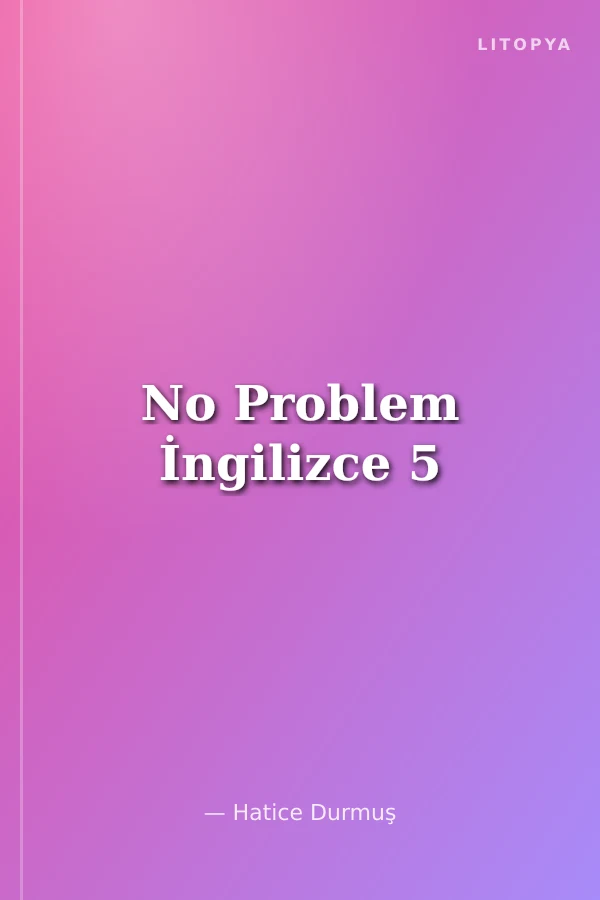 No Problem İngilizce 5
