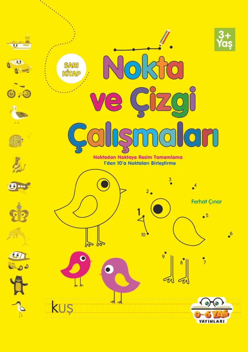 Nokta ve Çizgi Çalışmaları (Sarı Kitap)
