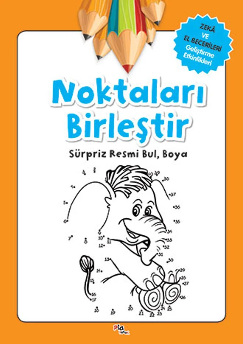 Noktaları Birleştir Sürpriz Resmi Bul, Boya