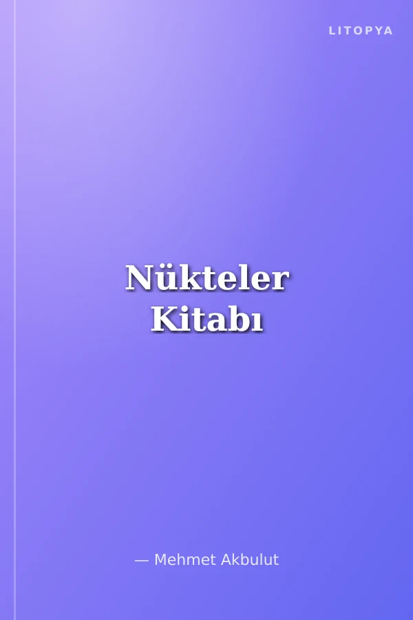 Nükteler Kitabı