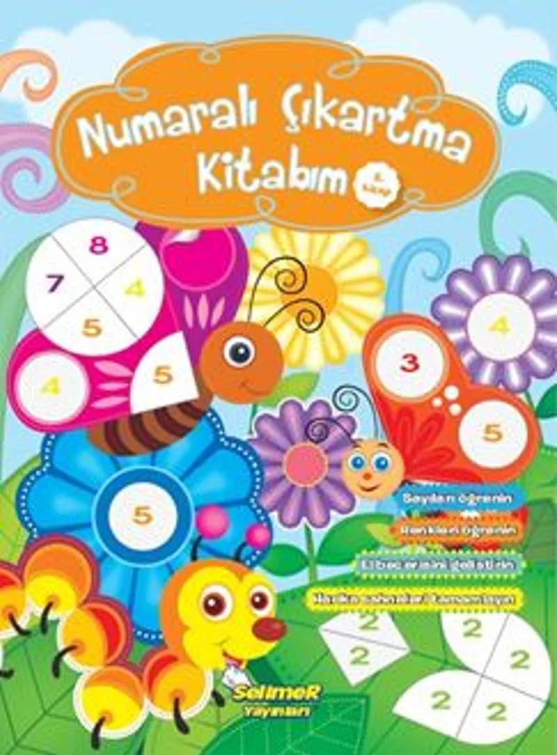 Numaralı Çıkartma Kitabım 2