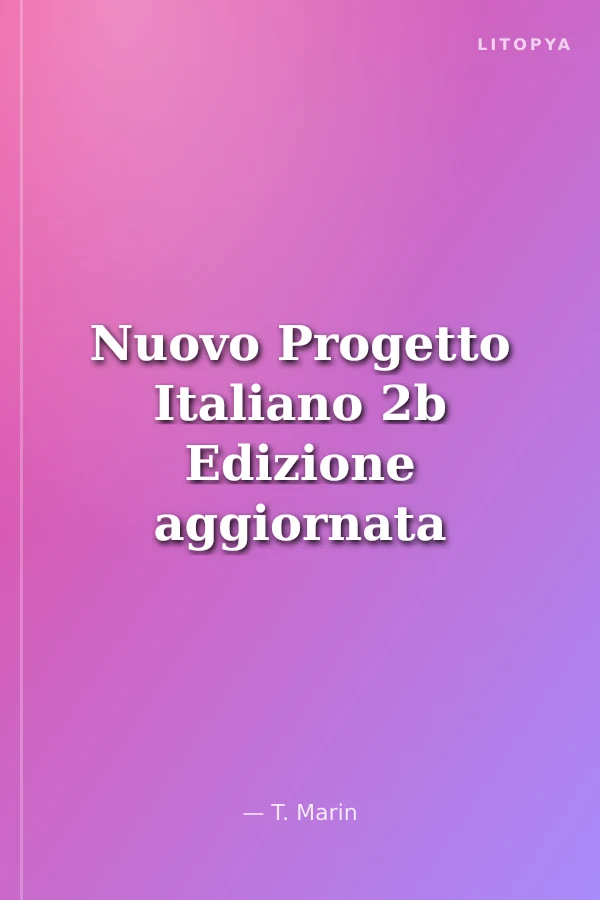 Nuovo Progetto Italiano 2b Edizione aggiornata (Kitap ve Çalışma Kitabı +CD +CDROM) İtalyanca Orta-üst Seviye (B1)