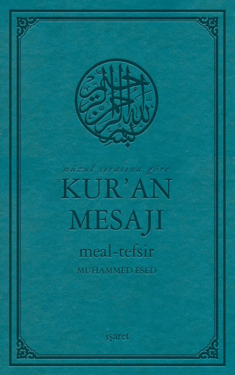 Nüzul Sırasına Göre Kur'an Mesajı Meal-Tefsir Orta Boy Mushafsız (Arapça Metinsiz)