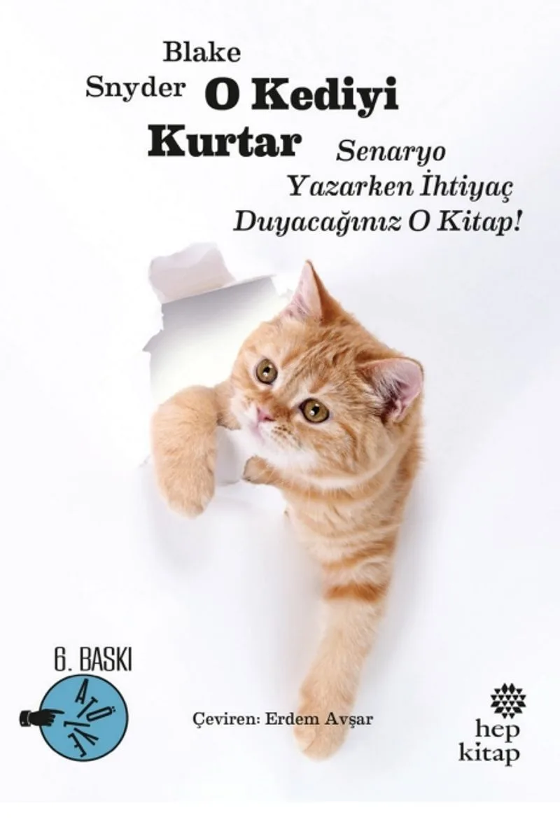 O Kediyi Kurtar Senaryo Yazarken İhtiyaç Duyacağınız O Kitap!