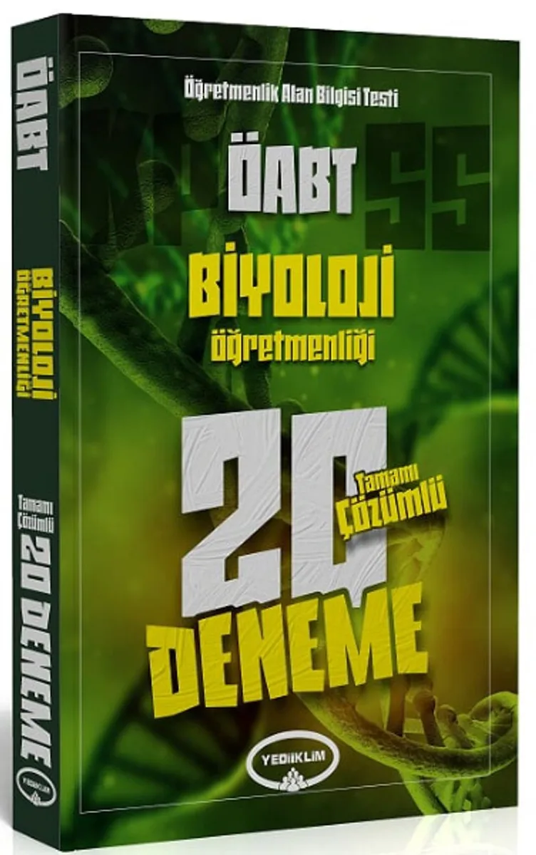 ÖABT Biyoloji Öğretmenliği Tamamı Çözümlü 20 Deneme