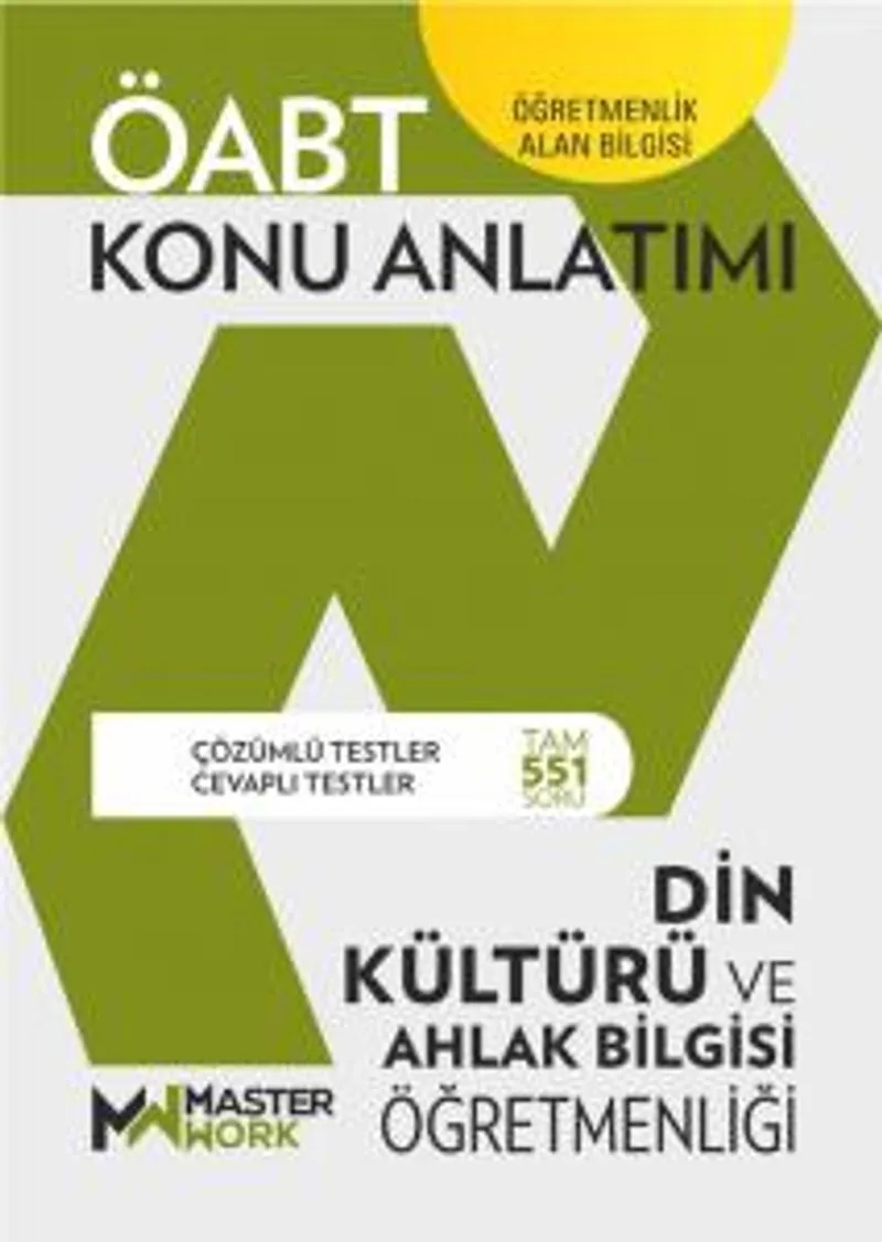 ÖABT Din Kültürü ve Ahlak Bilgisi Öğretmenliği Konu Anlatımı