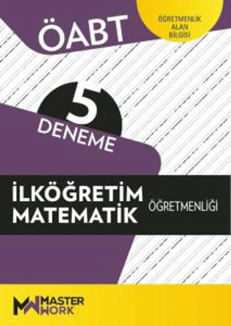ÖABT İlköğretim Matematik Öğretmenliği - Öğretmenlik Alan Bilgisi - 5 Deneme