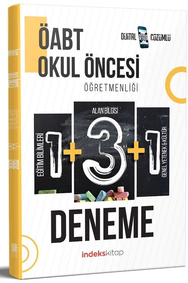 ÖABT Okul Öncesi Öğretmenliği 5 Deneme Dijital Çözümlü