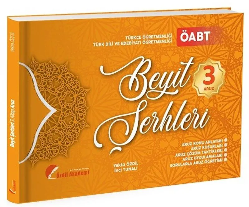 ÖABT Türk Dili Edebiyatı ve Türkçe Beyit Şerhleri Konu Anlatımlı Soru Bankası 3. Kitap
