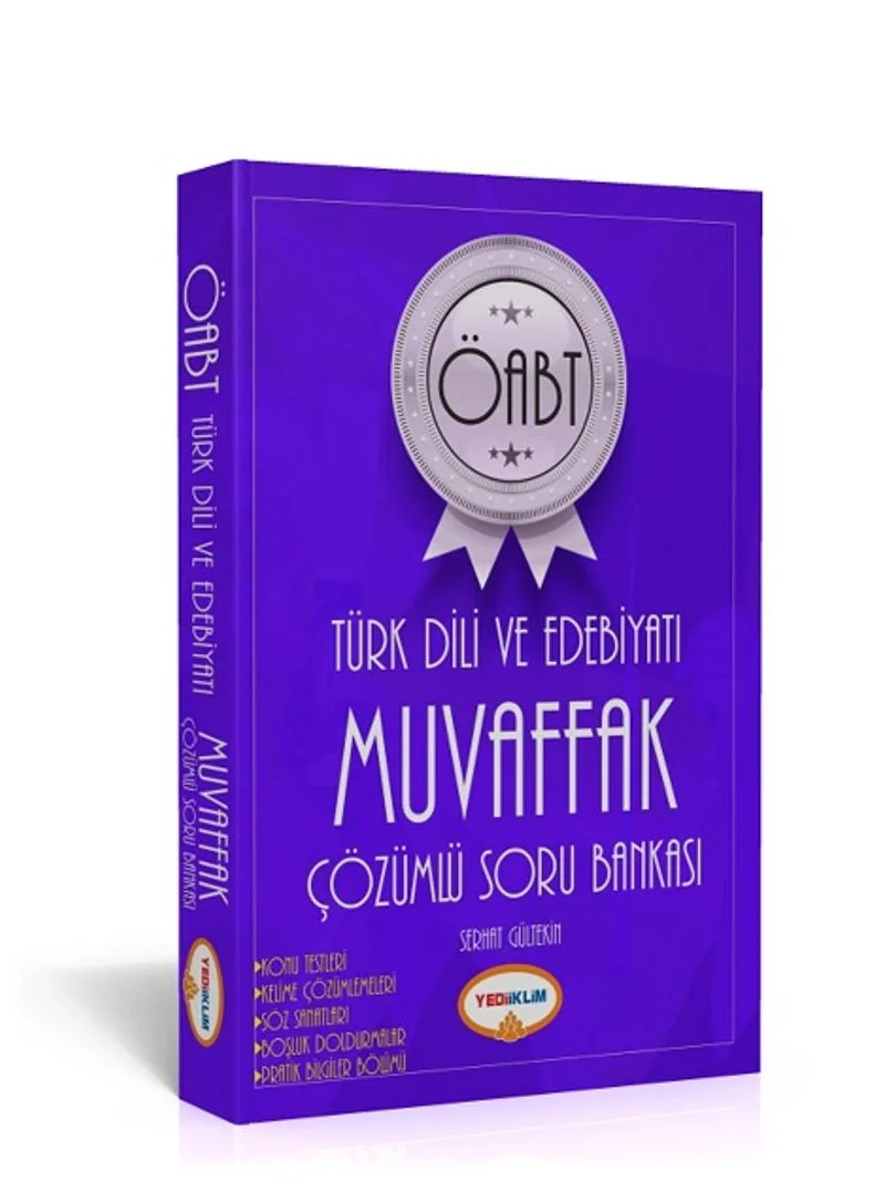 Öabt Türk Dili Ve Edebiyatı Muvaffak Çözümlü Soru Bankası
