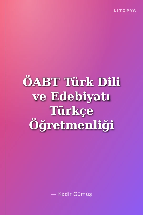 ÖABT Türk Dili ve Edebiyatı Türkçe Öğretmenliği Türk Halk Edebiyatı Video Ders Notları Bengi 3