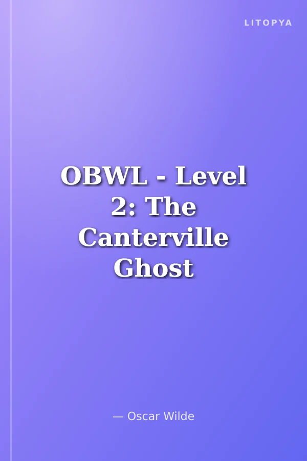 OBWL - Level 2: The Canterville Ghost - audio pack Yayınevi /