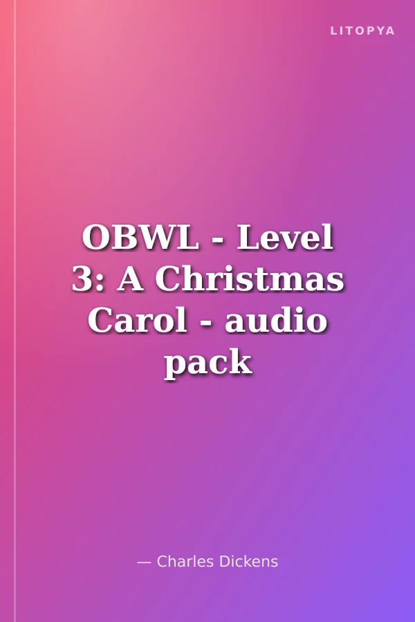 OBWL - Level 3: A Christmas Carol - audio pack