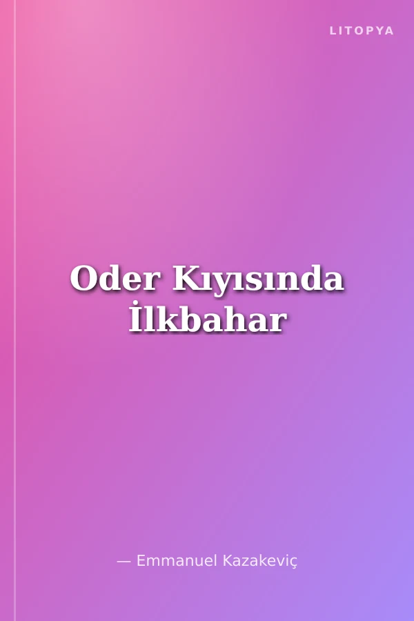 Oder Kıyısında İlkbahar