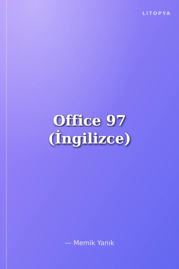 Office 97 (İngilizce)
