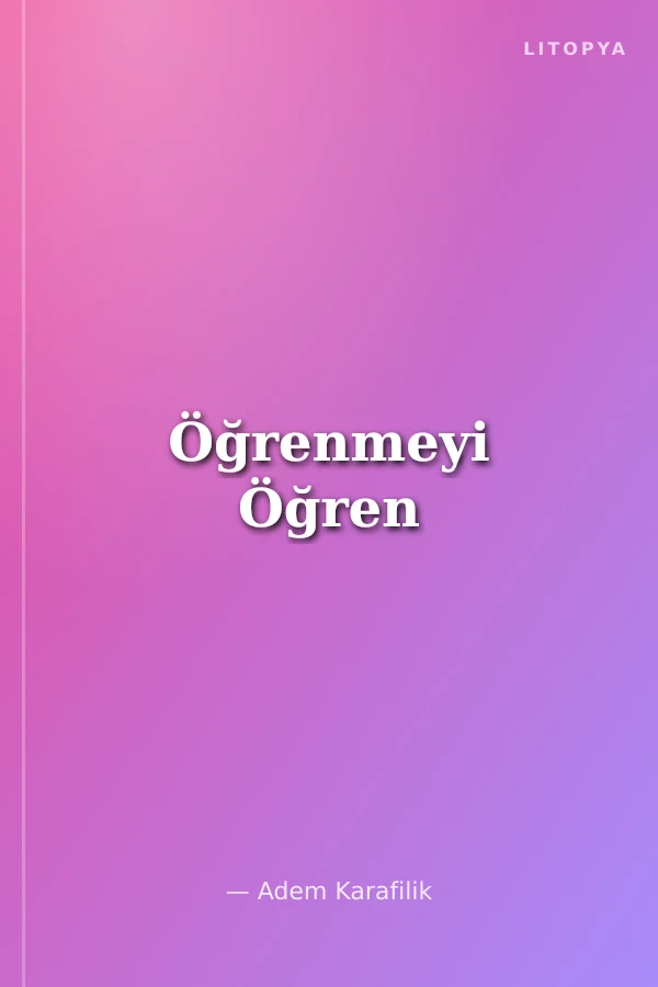 Öğrenmeyi Öğren