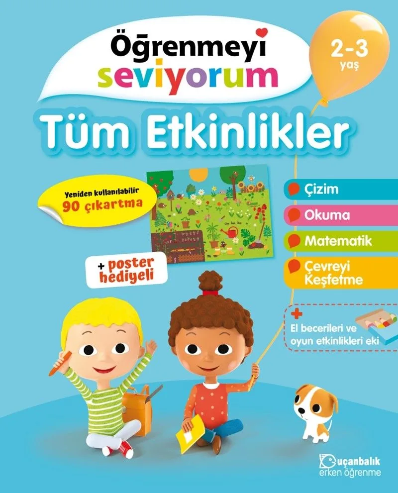Öğrenmeyi Seviyorum - Tüm Etkinlikler (2-3 Yaş)