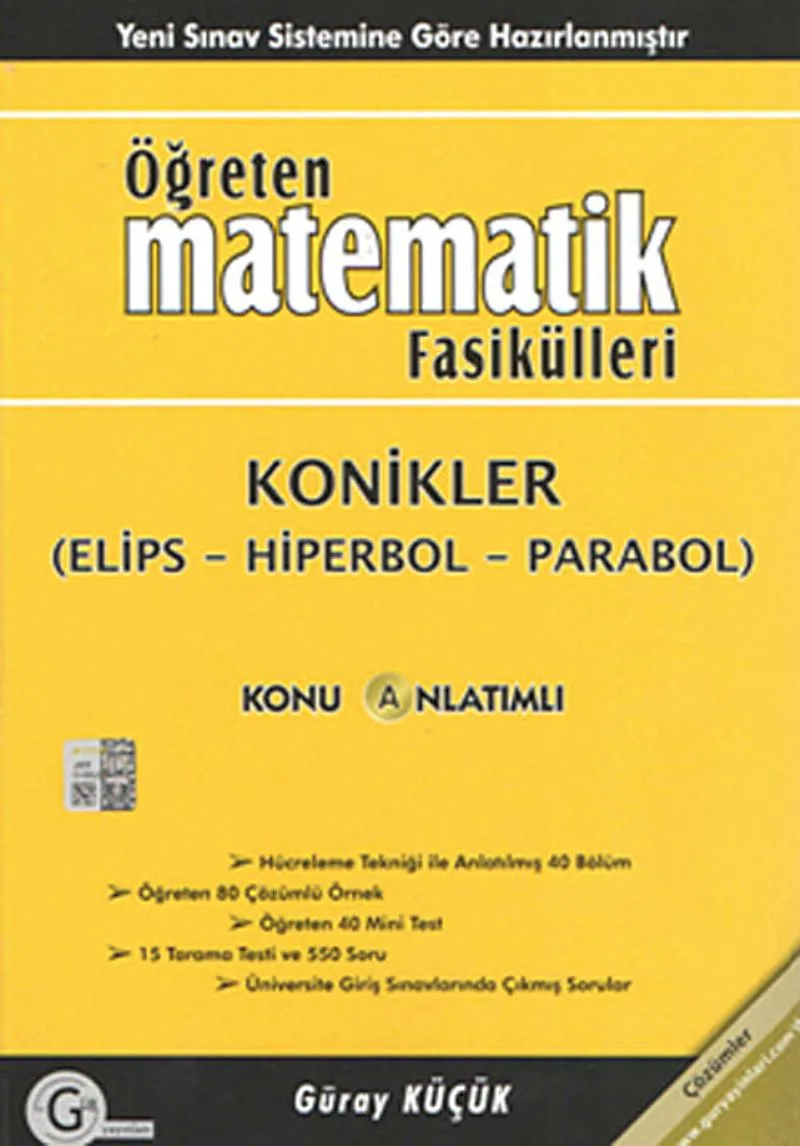 Öğreten Matematik Fasikülleri Konikler (Elips-Hiperbol-Parabol) / Konu Anlatımlı