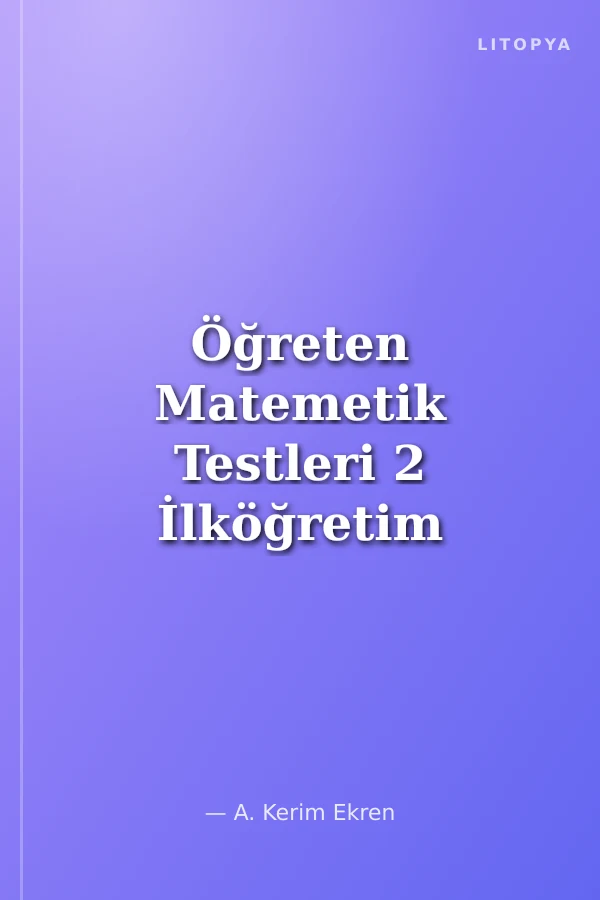 Öğreten Matemetik Testleri 2 İlköğretim