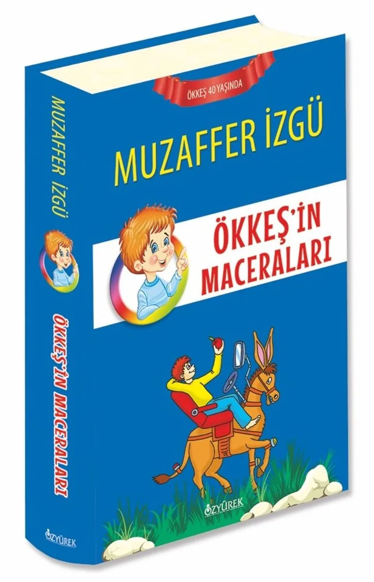Ökkeş'in Maceraları (Ciltli Renkli Resimli 10 Kitap Bir Arada)