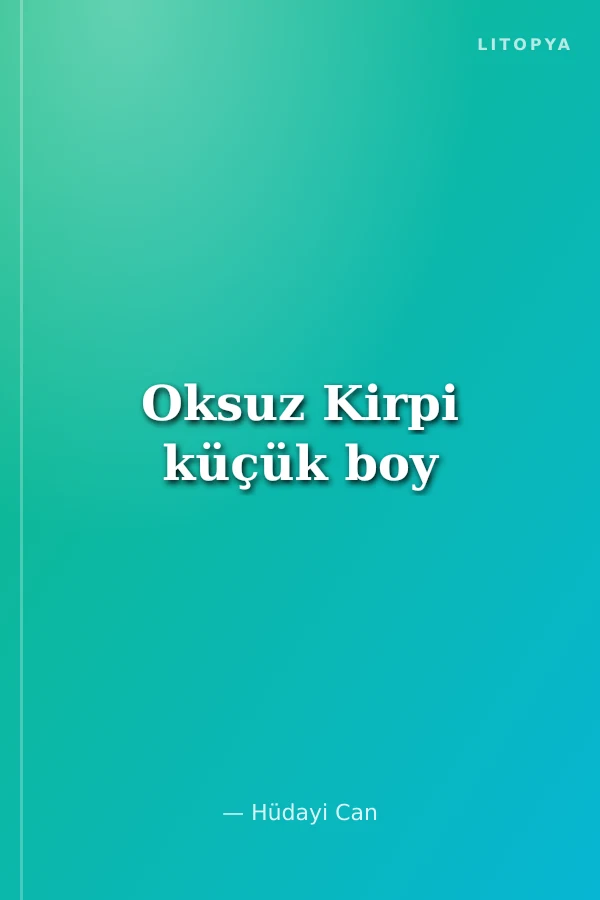 Oksuz Kirpi küçük boy