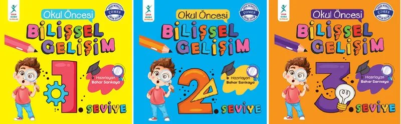 Okul Öncesi Bilişsel Gelişim Seti (3 Kitap)