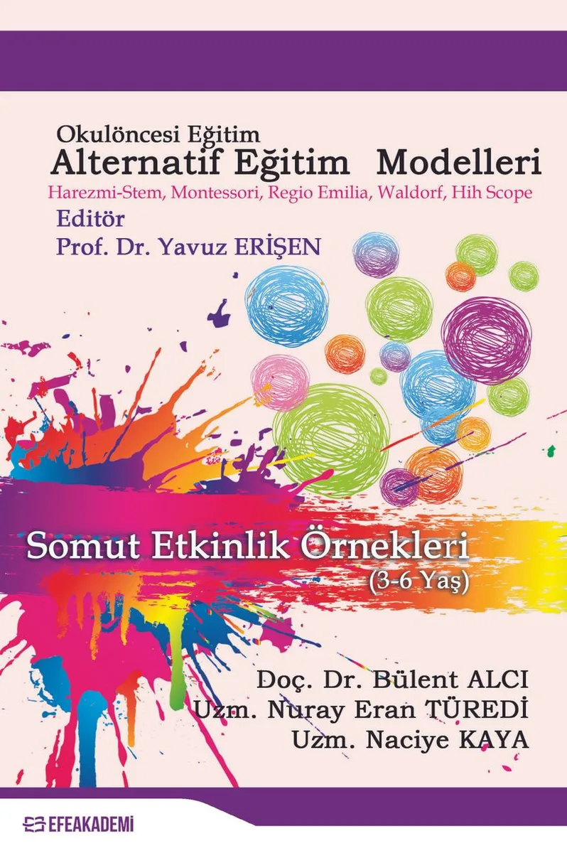 Okul Öncesi Eğitim Alternatif Eğitim Modelleri (Harezmi-Stem, Montessorı, Regıo Emılıa, Waldorf, Hıgh Scope) Somut Etkinlik Örnekleri (3-6 Yaş)