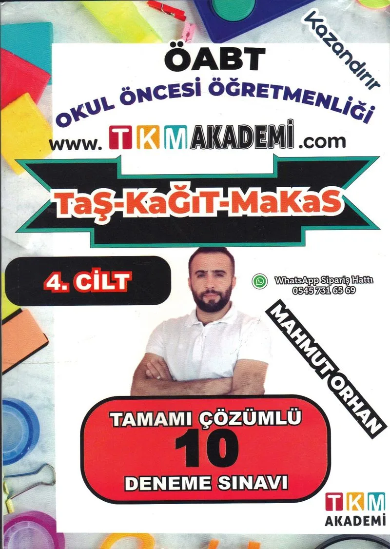Okul Öncesi Öğretmenliği ÖABT 4. Cilt Tamamı Çözümlü 10 Deneme Sınavı