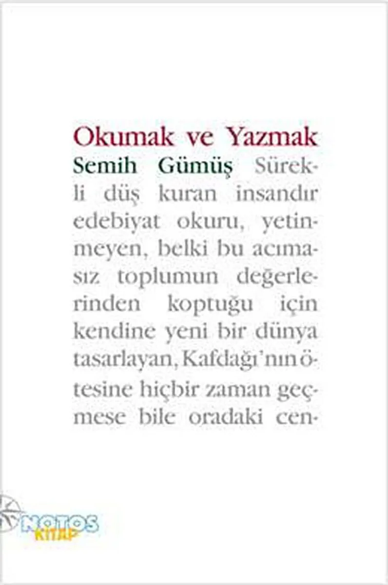 Okumak ve Yazmak