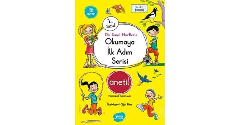 Okumaya İlk Adım Serisi Anetil 10 kitap