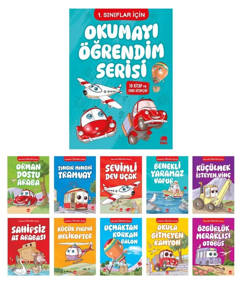 Okumayı Öğrendim Serisi (10 Kitap)