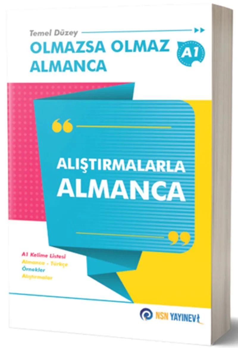 Olmazsa Olmaz Almanca - Alıştırmalarla Almanca / Temel Düzey A1