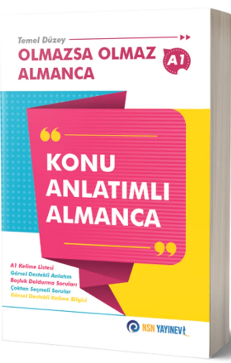 Olmazsa Olmaz Almanca - Konu Anlatımlı Almanca / Temel Düzey A1