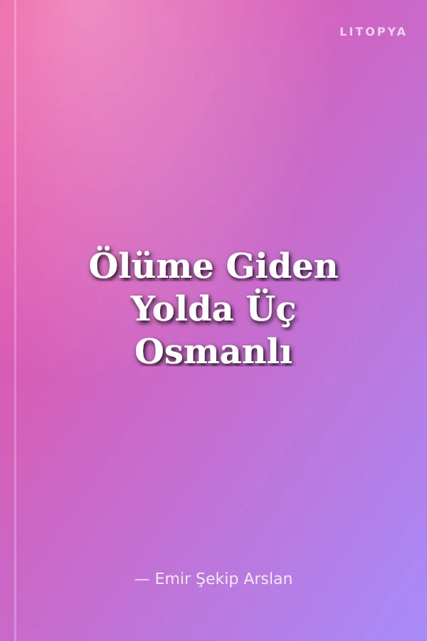 Ölüme Giden Yolda Üç Osmanlı