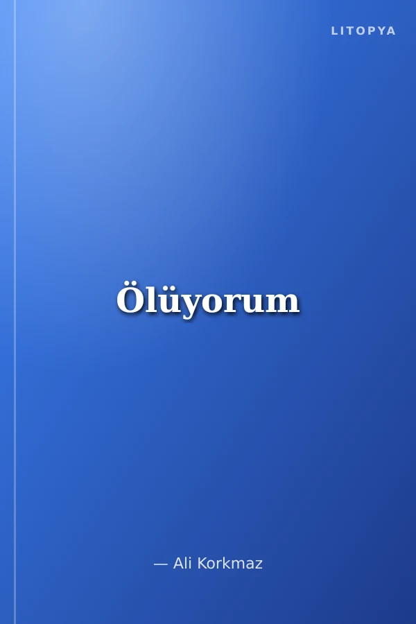 Ölüyorum