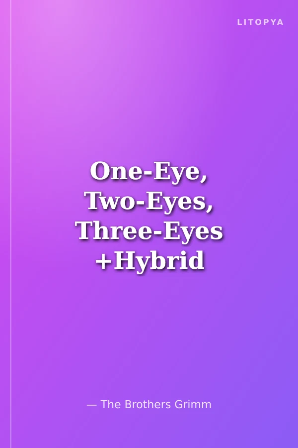 One-Eye, Two-Eyes, Three-Eyes +Hybrid CD (eCR Level 2)