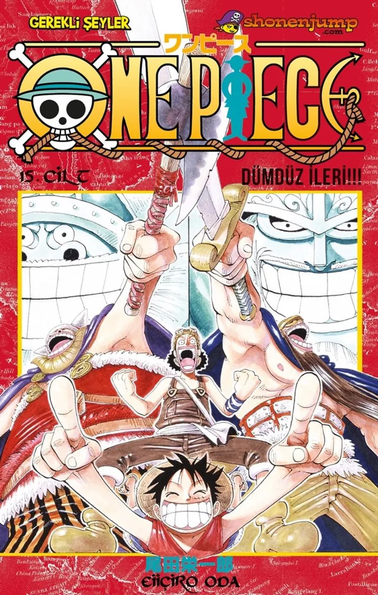 One Piece 15. Cilt / Dümdüz İleri