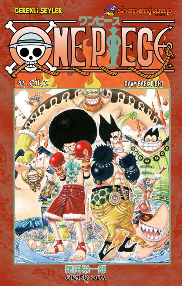 One Piece 33. Cilt / Davy Back Fight